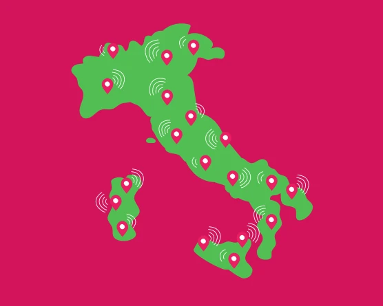 Copertura 5G in Italia