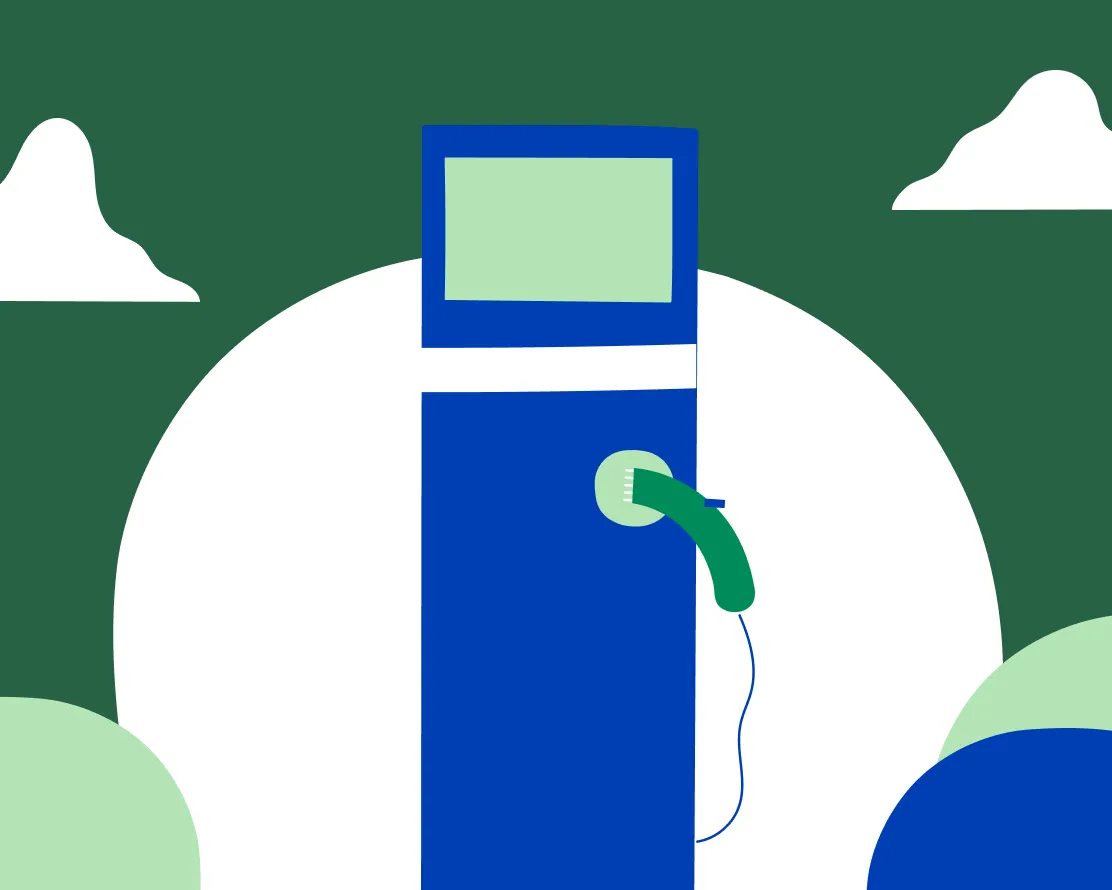 Ragazzo che ricarica con Waypump