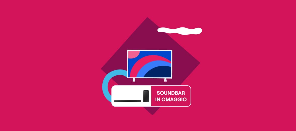 Soundbar Samsung HW-B420F/XC omaggio acquistando una tv Samsung con Enel