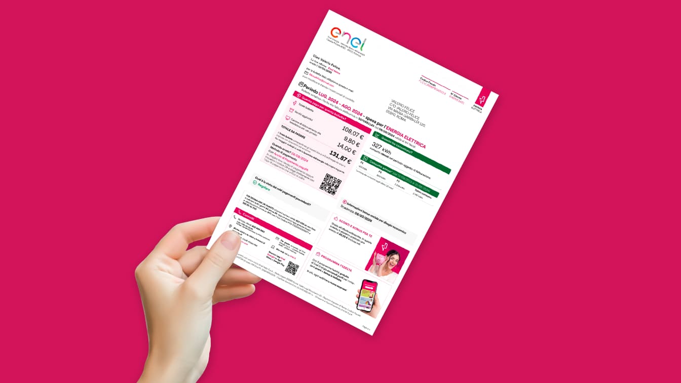 Pay your bill online: Power and Gas | Enel Energia