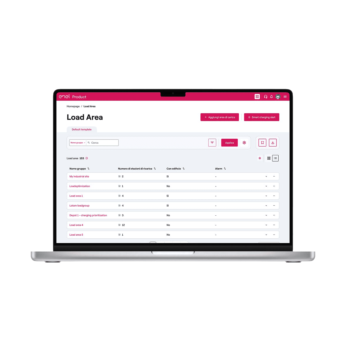 immagine computer con schermata app