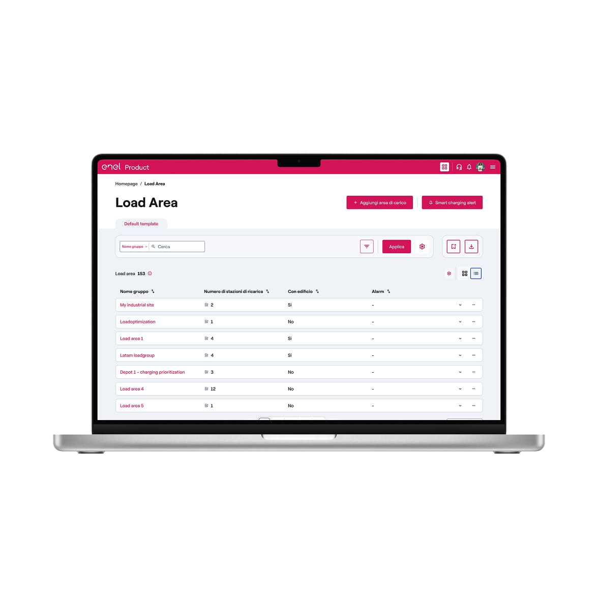 immagine computer con schermata app