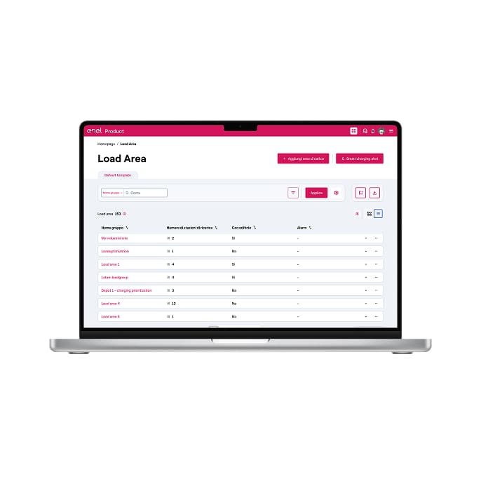 immagine computer con schermata app