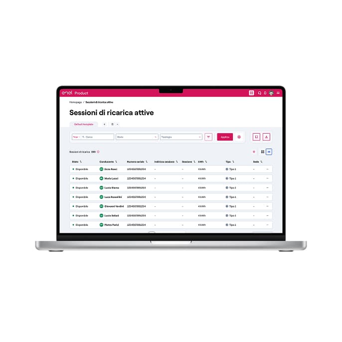 immagine computer con schermata app