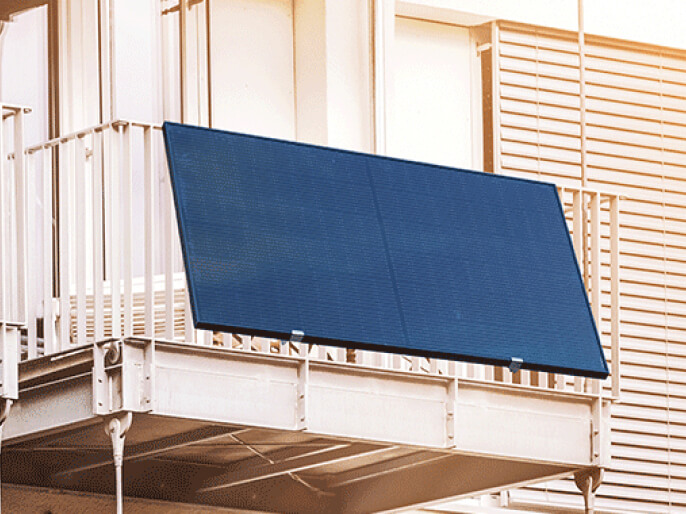 Enel Sun Plug&Play fotovoltaico da appartamento staffa lunga
