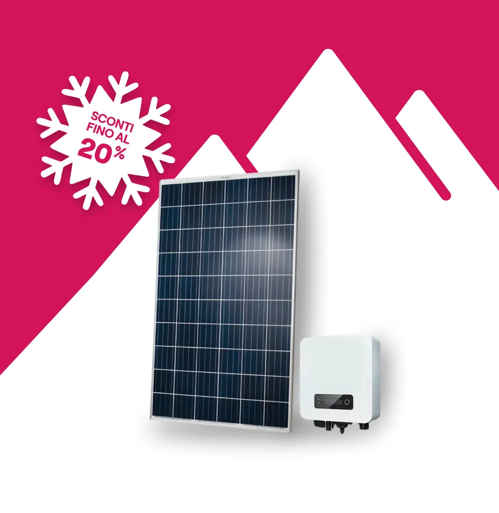 Fotovoltaico in sconto e a tasso zero