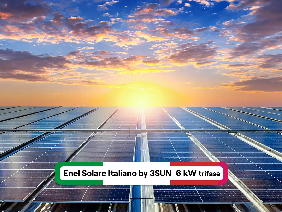 Enel solare italiano by 3SUN 6 kW