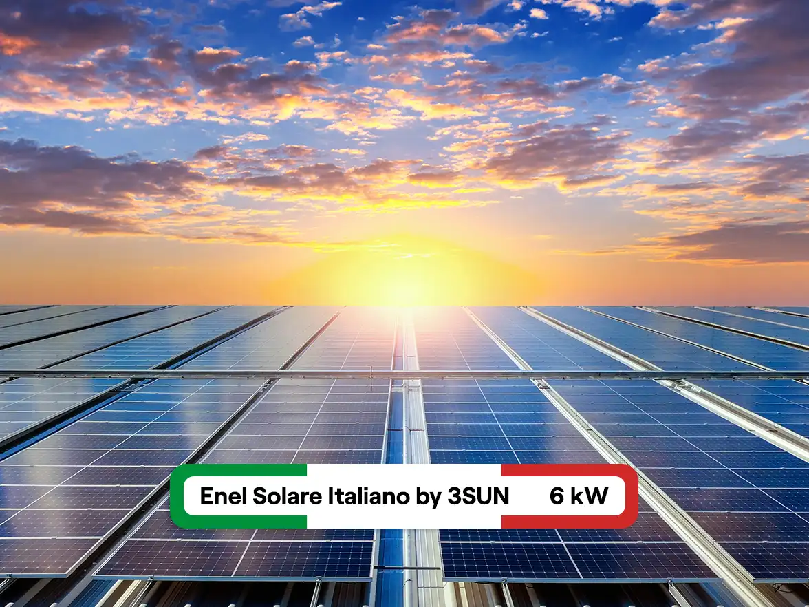 Enel solare italiano by 3SUN 6 kW