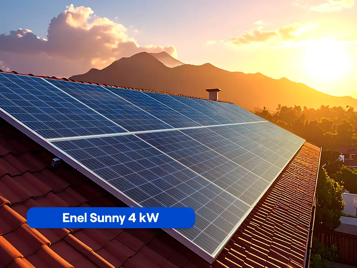 Impianto fotovoltaico da 4 kW - Enel SUNNY