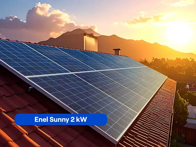 Impianto fotovoltaico da 2 kW - Enel SUNNY