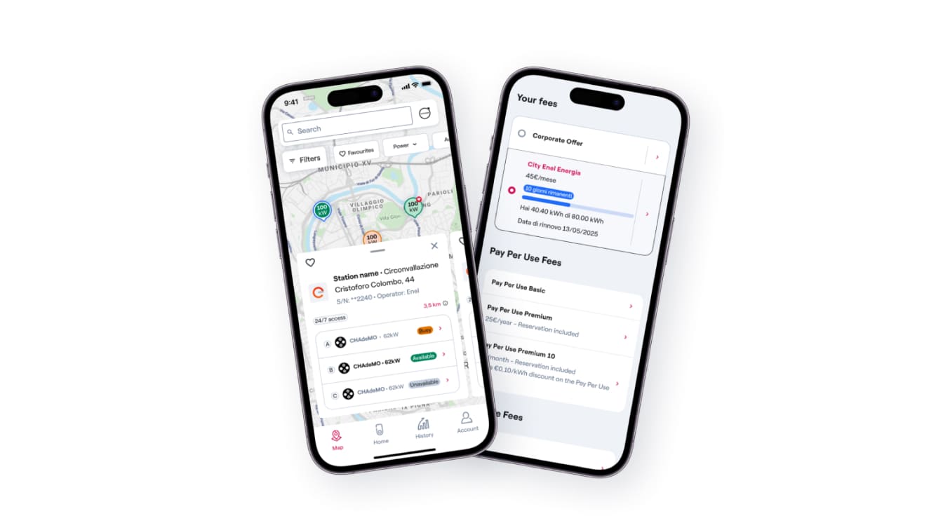 immagine schermata app