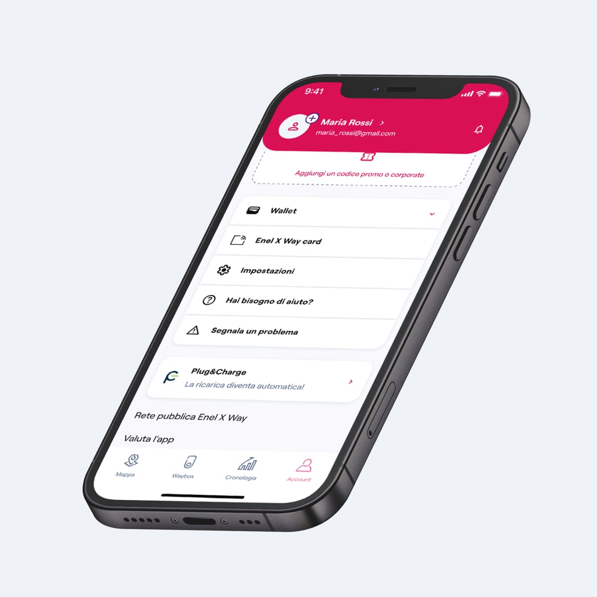 immagine smartphone schermata app