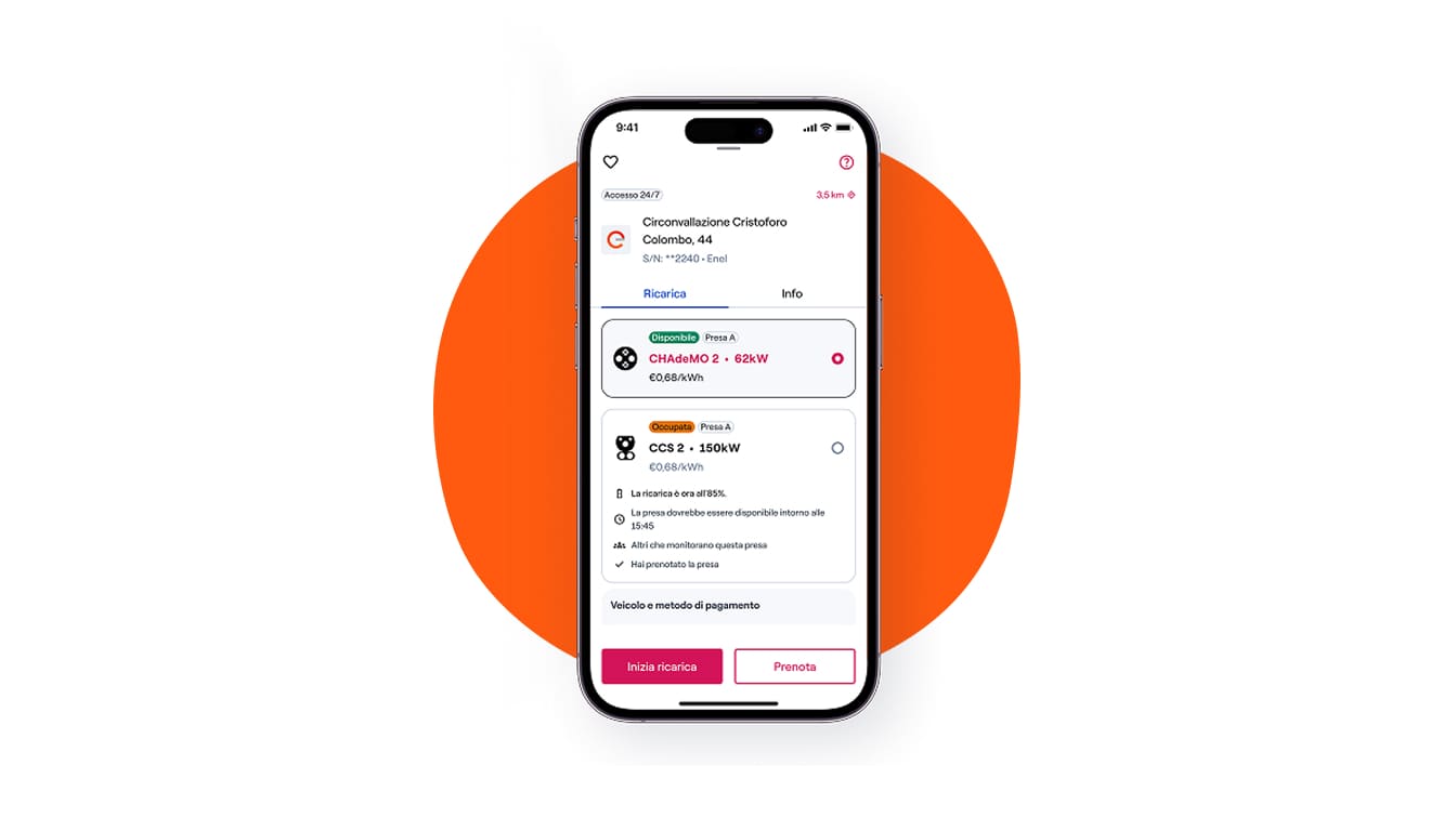 immagine schermata app