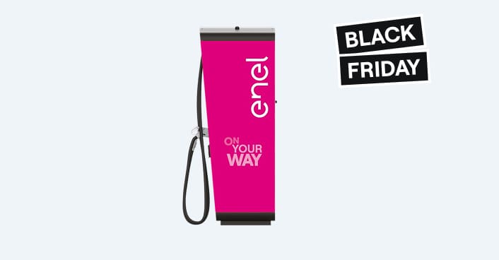 Stazione di ricarica Waybox da 7,4 kW