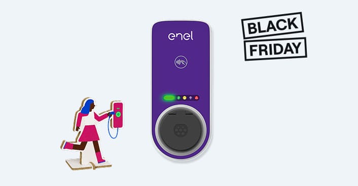 Stazione di ricarica Waybox da 7,4 kW