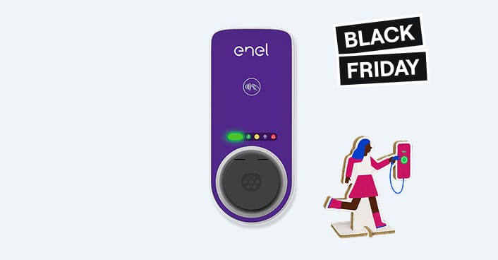 Stazione di ricarica Waybox da 7,4 kW