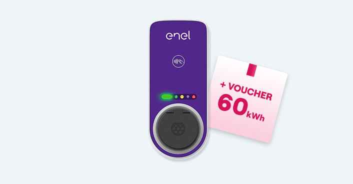 Stazione di ricarica Waybox da 7,4 kW