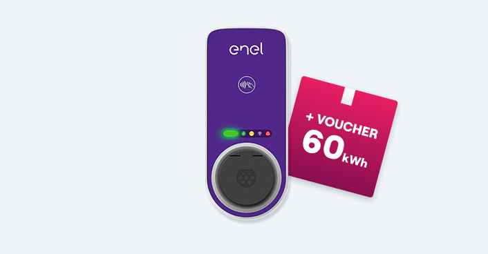 Stazione di ricarica Waybox da 7,4 kW