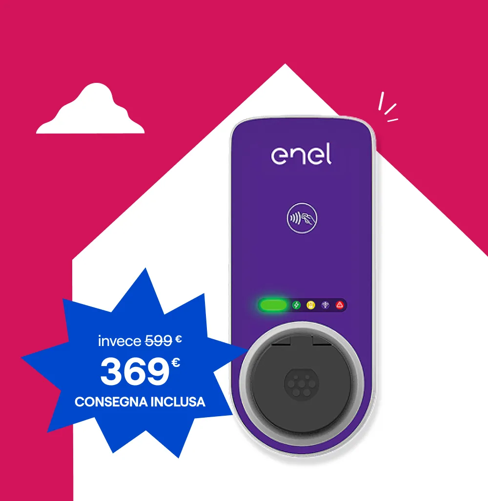 Immagine stazione di ricarica Waybox con pacco regalo