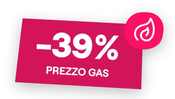 -40% prezzo gas